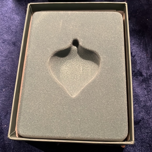 Lenox crystal puffed heart ornament original box ORN HOL GEM HEART Discontinued - Picture 6 of 13